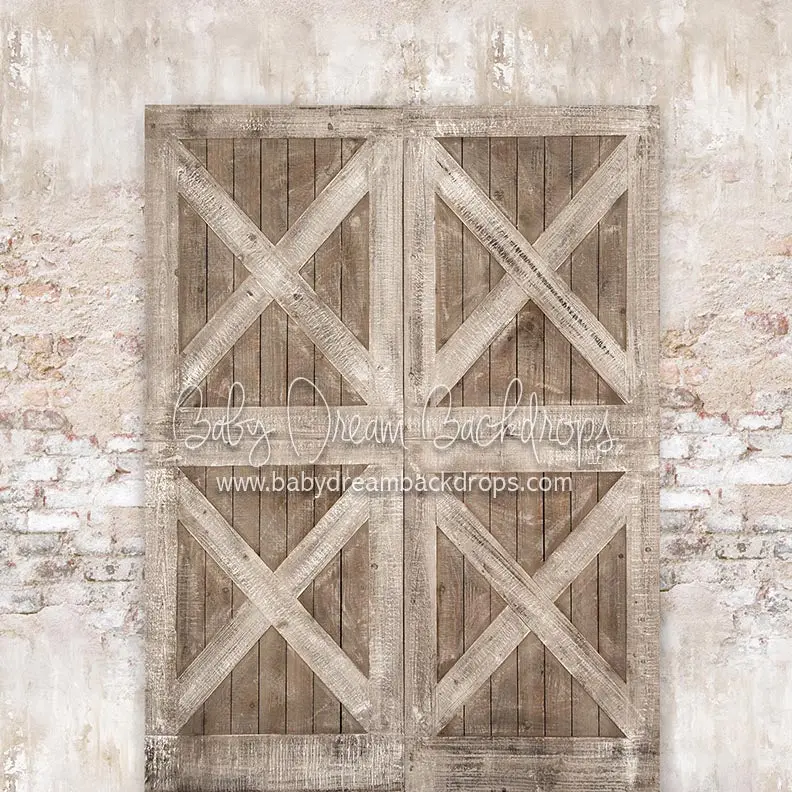 X Drop Shabby Barn Two Toned 1