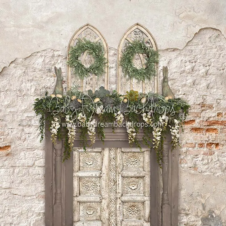 X Drop Springtide Easter Fireplace 1