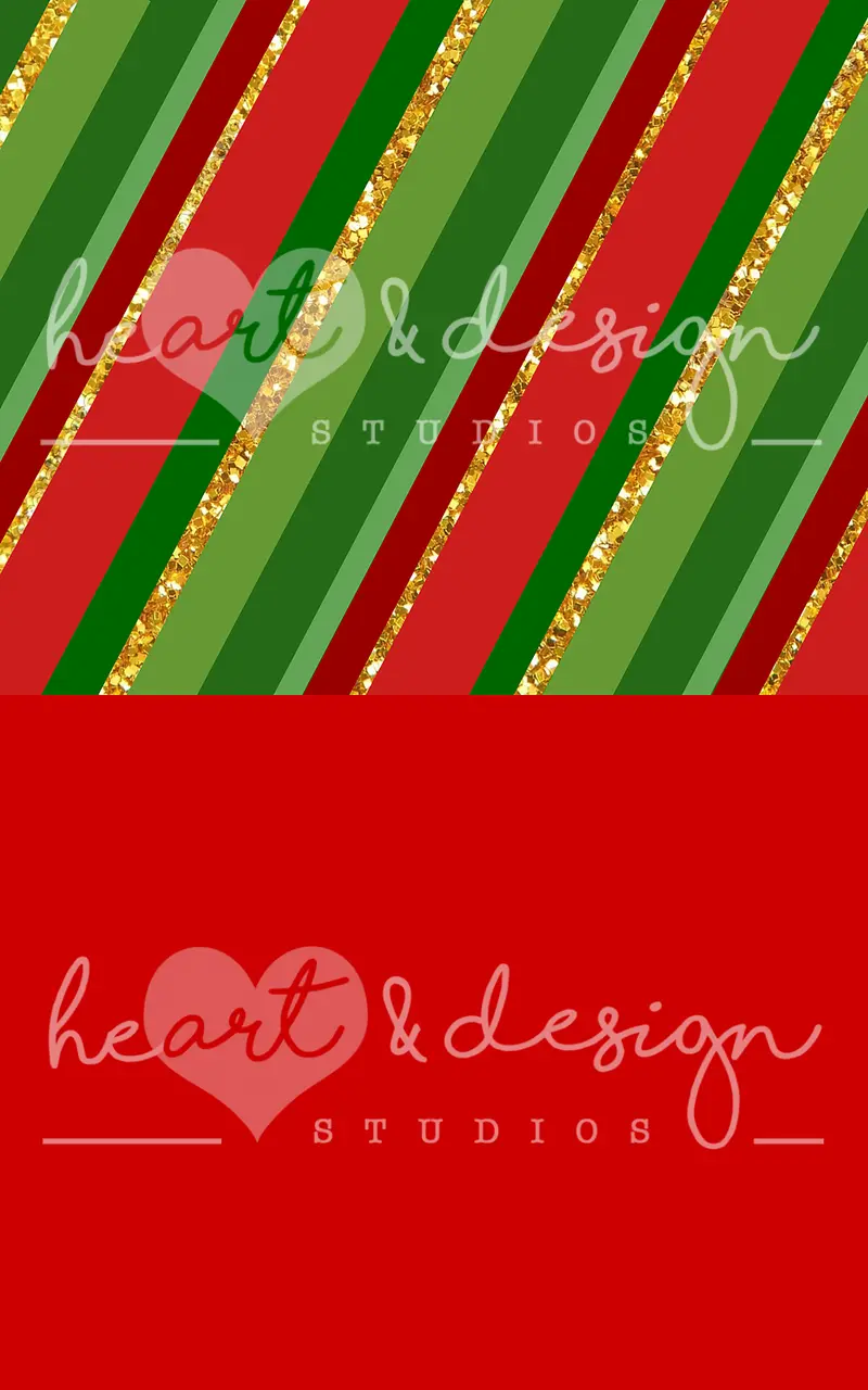 X Drop Sweeps Christmas Stripes 1