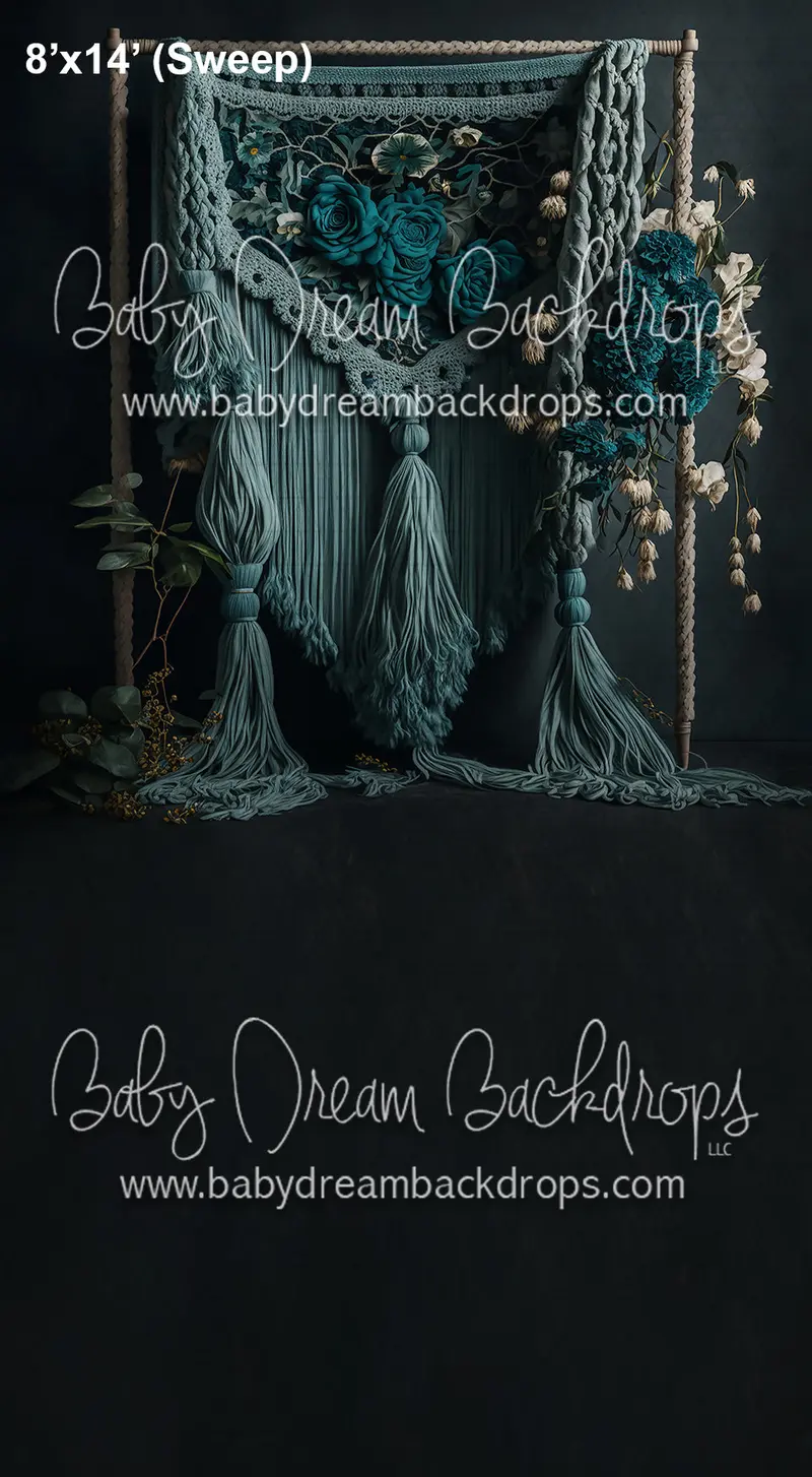 X Drop Sweeps Ctandrina Teal Macrame Az 1