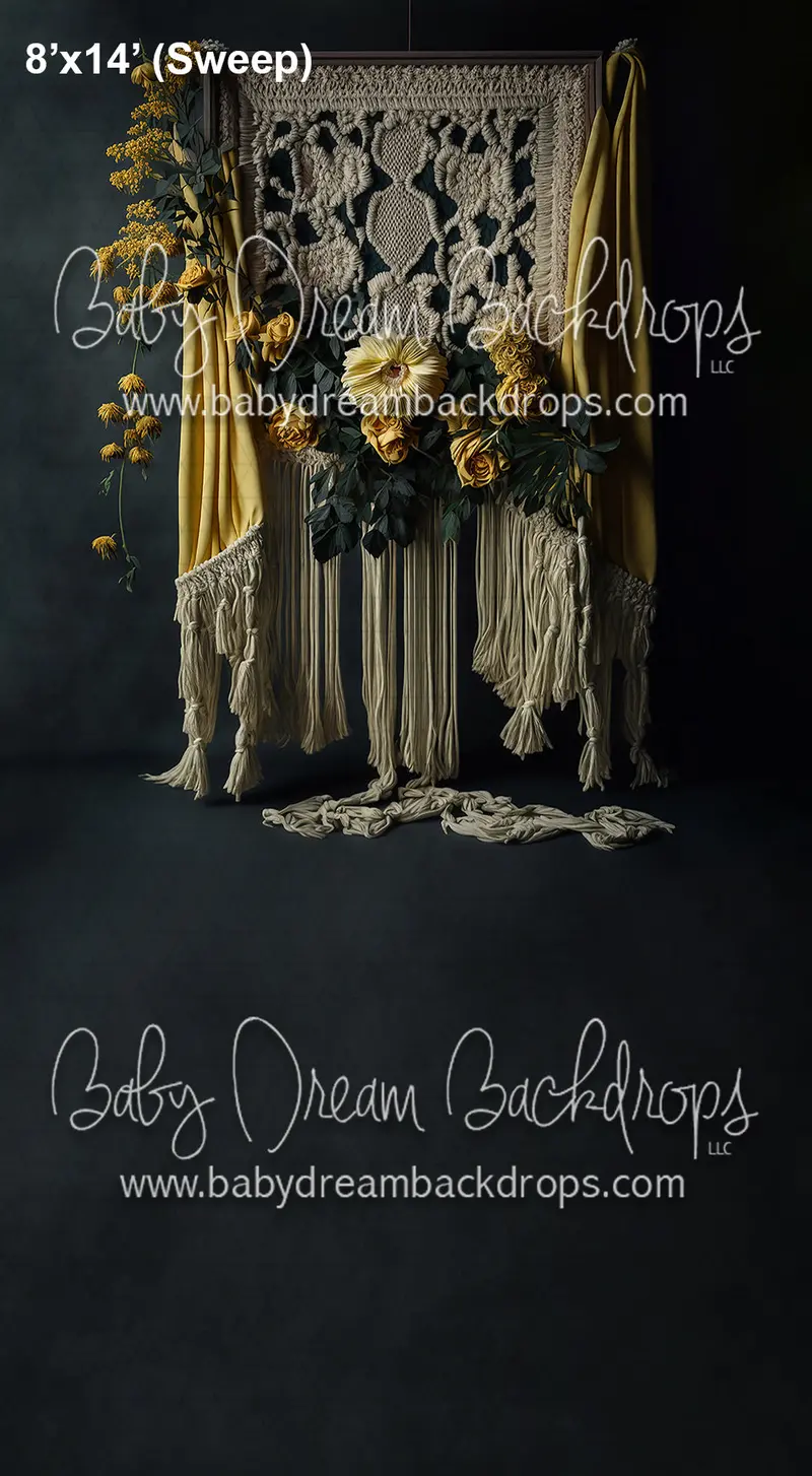X Drop Sweeps Ctandrina Yellow Macrame Az 1