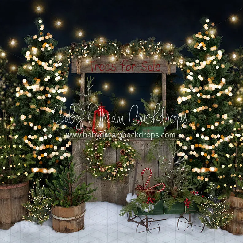 X Drop Tree Farm Eve Stand Lights 1
