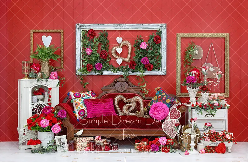 X Drop Valentine Parlour Hot Pink 1