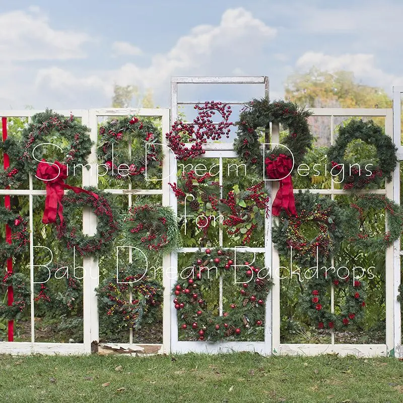 X Drop Vintage Christmas Frames 2 1