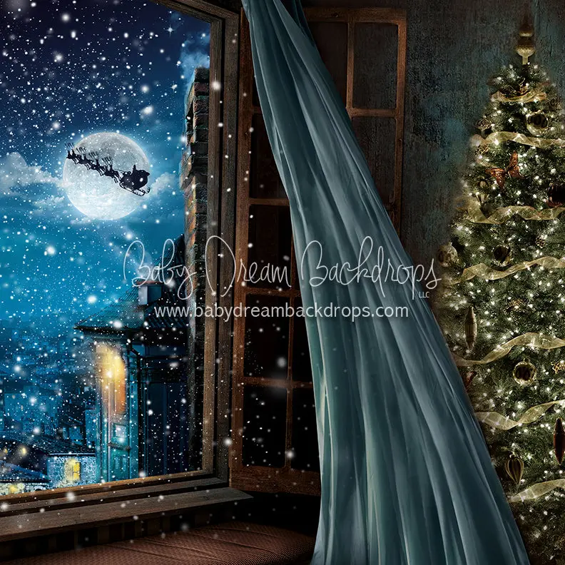 X Drop Waiting On Christmas Santa Reversed 1