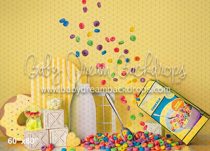 Yellow Happy Cereal (Wh) 1