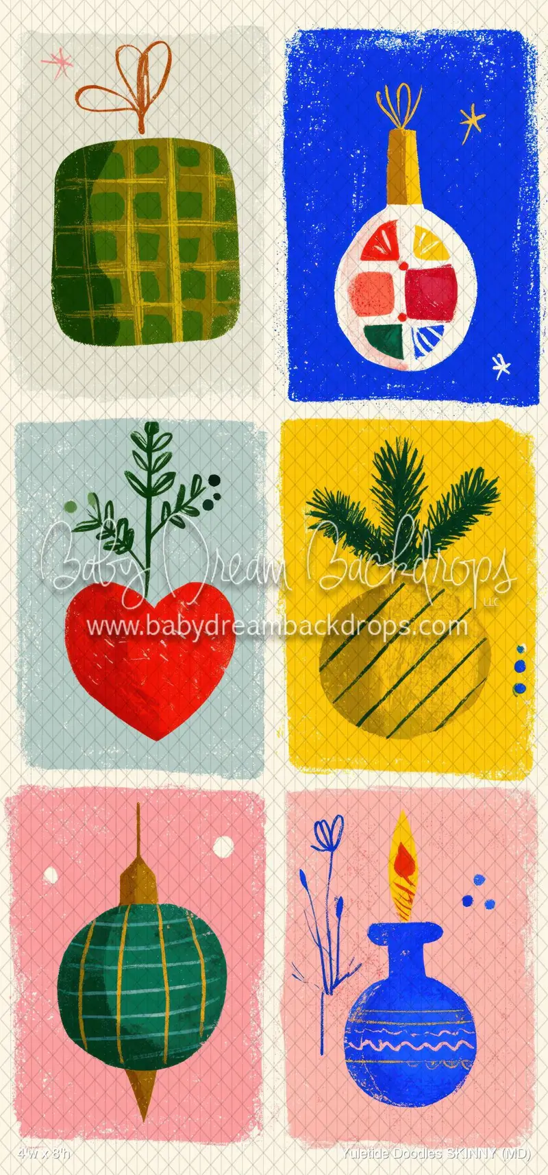 Yuletide Doodles Skinny (Md) 1