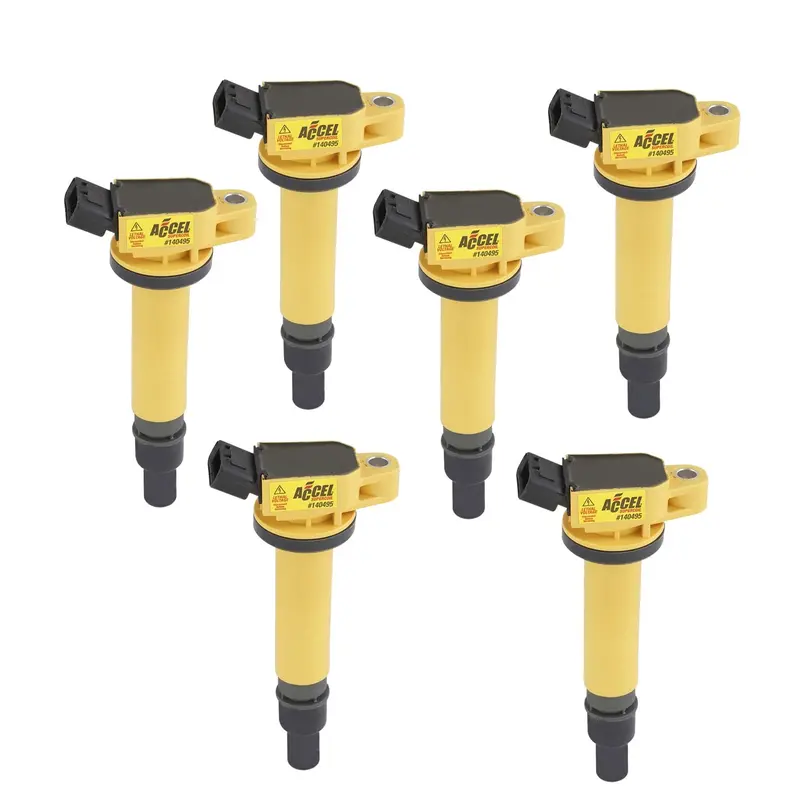 Accel 140495-6 Supercoil Direct Ignition Coil Set 1