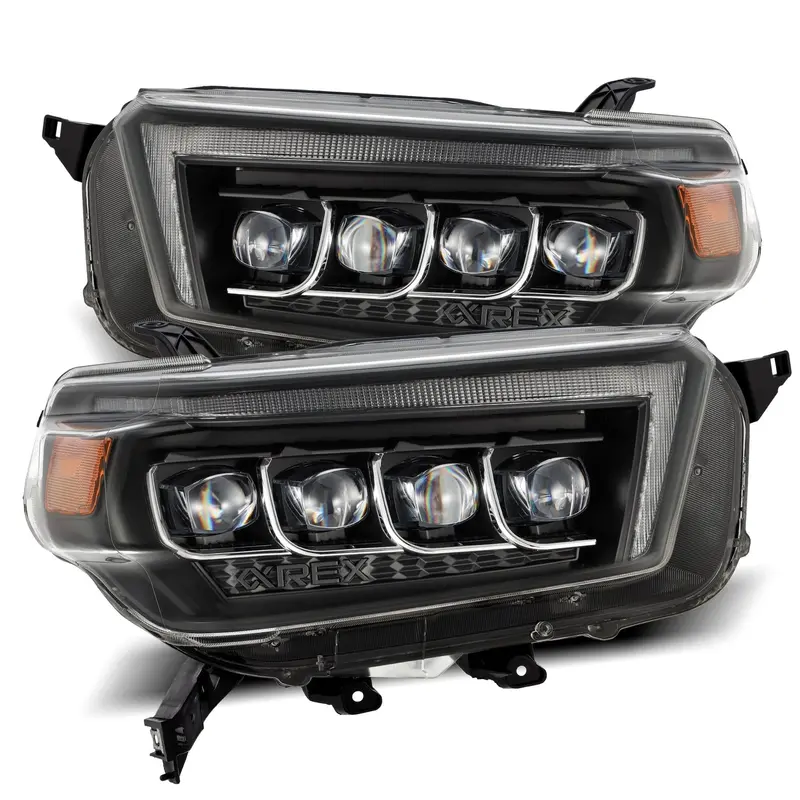 Alpharex 880759 Led Projector Headlights – Gloss Black Housing 1
