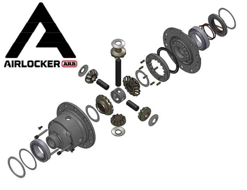 Arb Rd218 Air Locker Differential Assembly For Heavy-Duty Axles 1