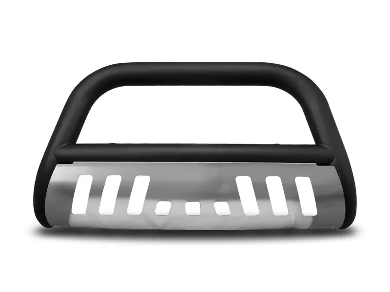 Armordillo Bull Bar – Steel Front Guard With Integrated Skid Plate Protection 1