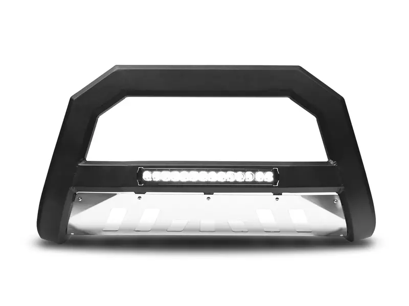 Armordillo Usa Bull Bar With Integrated Skid Plate – Heavy-Duty Steel Protection 1