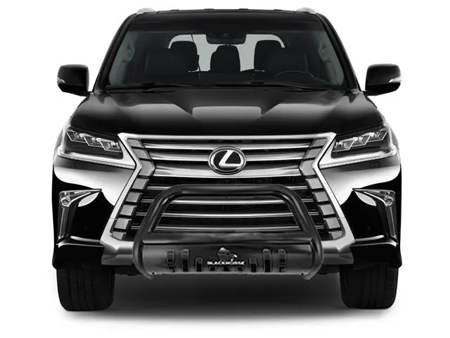 Black Horse Off-Road Heavy-Duty Black Steel Skid Plate For Trail Protection 1