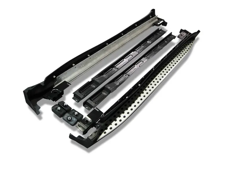 Black Horse Off-Road Oem-Style Running Boards – Durable Replica Design 1
