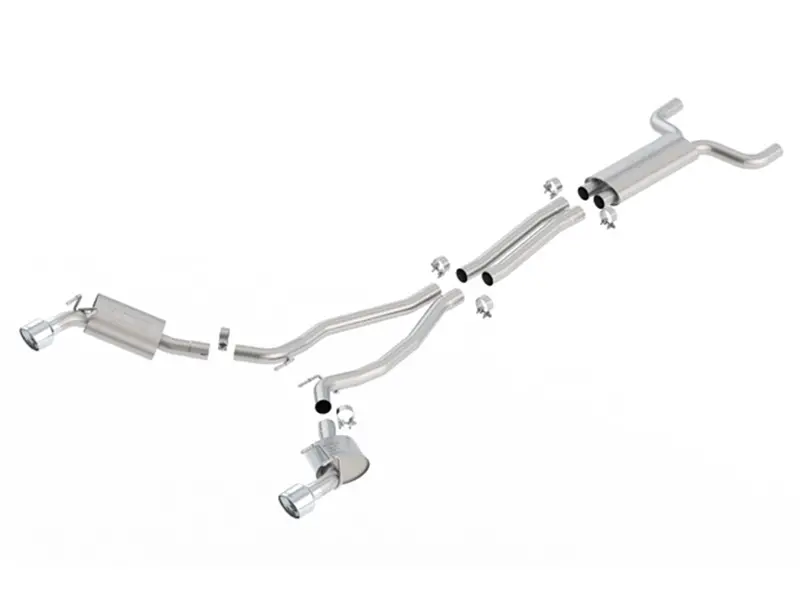 Borla 1014035 Cat-Back(Tm) Exhaust System - Ec-Type - Touring 1