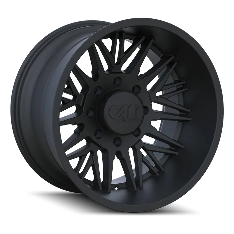 Cali Off-Road Rawkon Matte Black Forged Wheel – 22X12 Inches, 8X165.1, -51Mm Offset, 130.8Mm Hub Bore 1