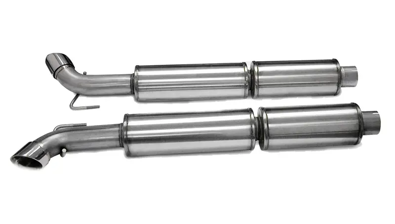 Corsa Performance 14174 Cat-Back Exhaust System — 3-Inch Dual Side Exit, Polished Tips, Stainless Steel, For 2003–2010 Dodge Viper V10 1