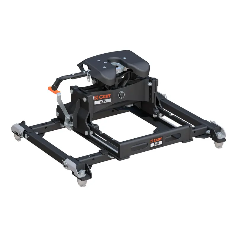 Curt A25 5Th-Wheel Hitch — 25,000-Lb Capacity, Sliding Design, Compatible With Ram 2500/3500 Puck Systems 1
