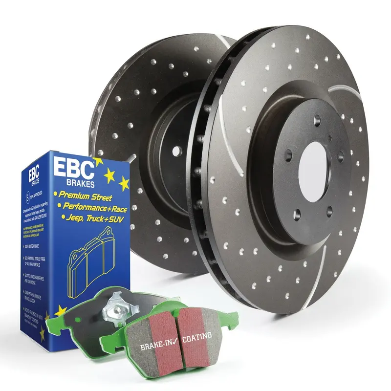Ebc Greenstuff 6000 Brake Kit – S3Kr1048 With Gd Rotors For Trucks And Suvs 1