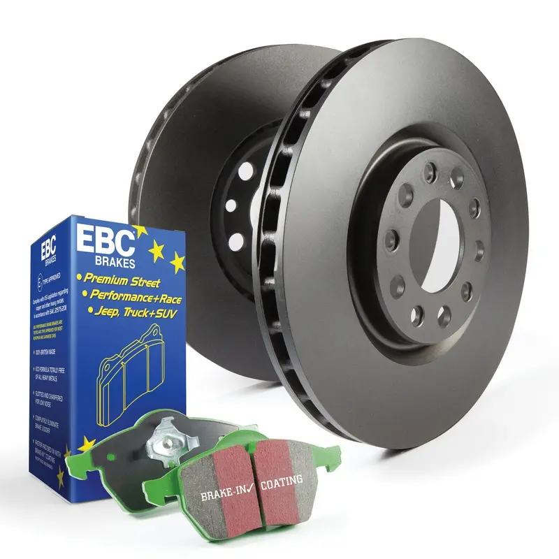 Ebc S14Kf1243 Greenstuff Brake Pad & Rk Rotor Kit For Suvs 1