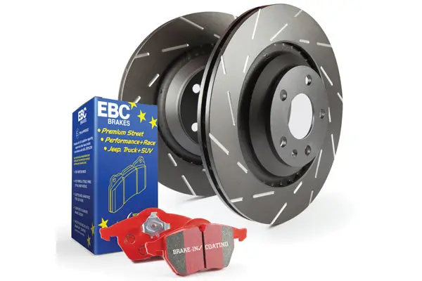 Ebc S4Kf1369 Redstuff Brake Pad And Usr Rotor Kit – Front Axle 1
