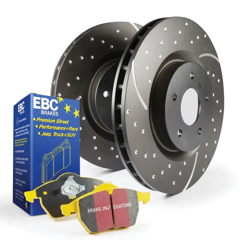 Ebc S5Kr1570 Yellowstuff Brake Pad & Gd Rotor Kit 1