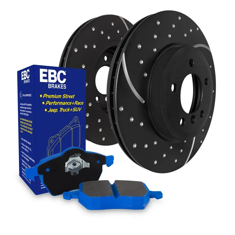 Ebc S6Kf1303 Brake Kit — Bluestuff Pads + Gd Series Rotors For Enhanced Stopping Power 1