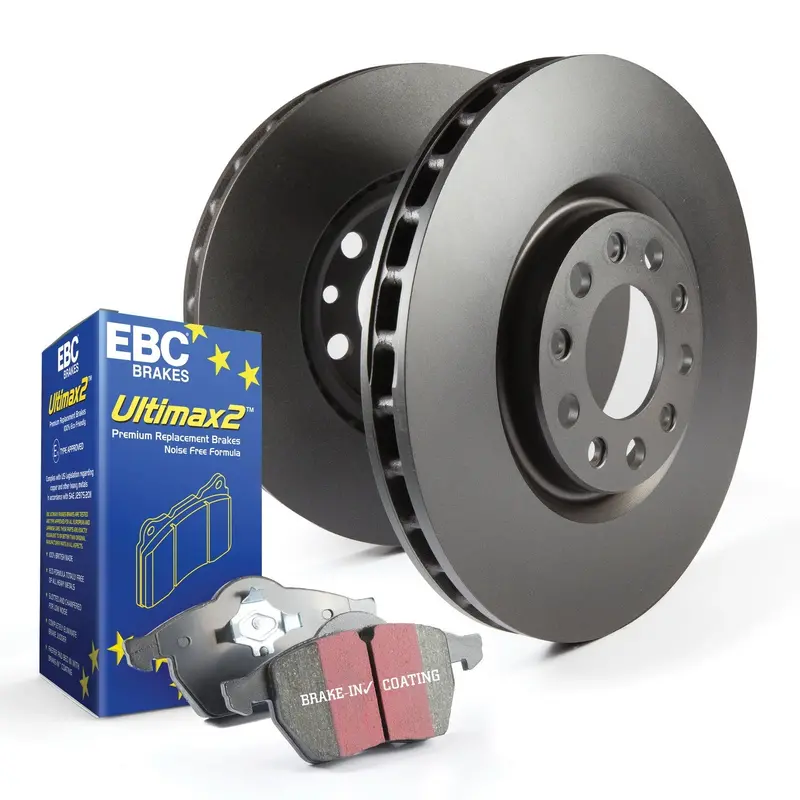 Ebc Ultimax Brake Kit S20K1593 – Street-Optimized Pads With Plain Rotors 1