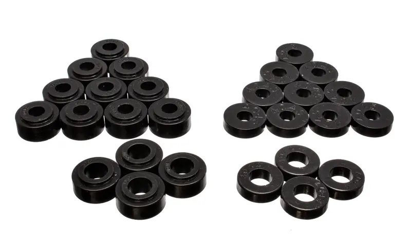 Energy Suspension 3.4134G Body Mount Kit – Black Performance Polyurethane 1