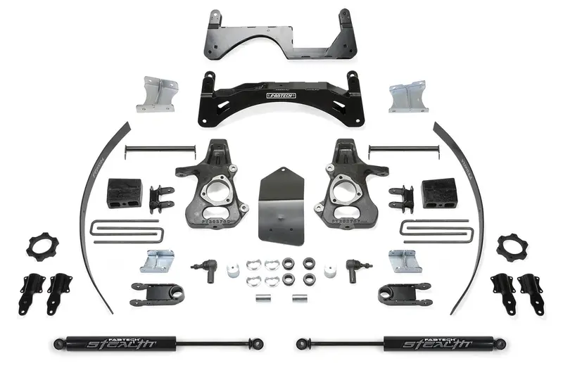 Fabtech Basic Lift Kit With Performance Shocks – Off-Road Suspension Upgrade 1