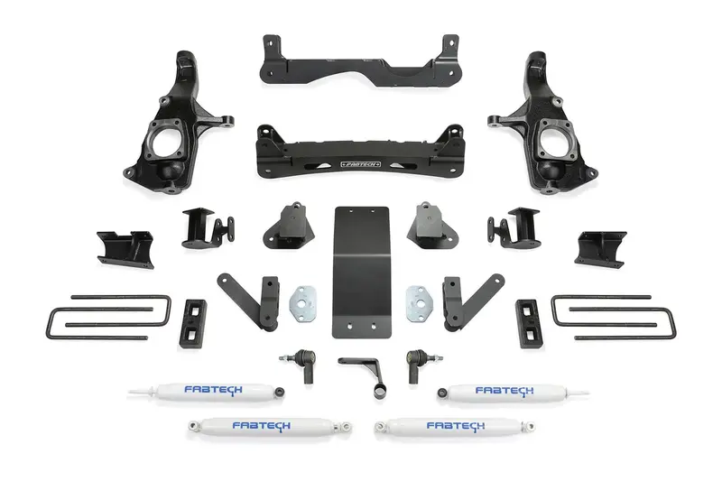 Fabtech K1123 Crossmember-Based Lift System – Full Suspension Upgrade 1