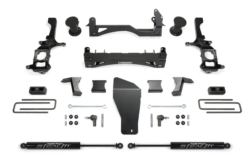 Fabtech K6005M Entry-Level Lift Kit With Performance Shocks 1