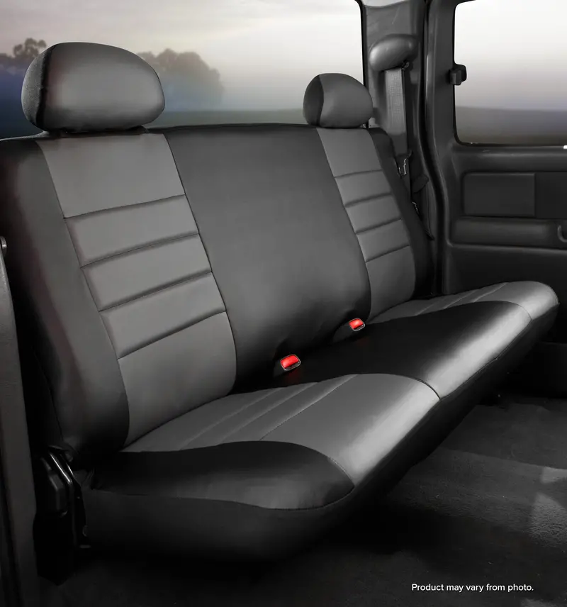 Fia Leatherlite Custom Seat Covers – Gray, Premium Fit 1