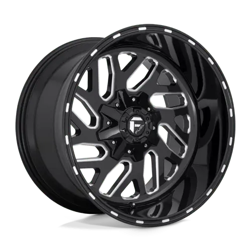 Fuel 1Pc D58124208247 D581 24X12 8X6.5 Gl-Blk-Mil -44Mm 1
