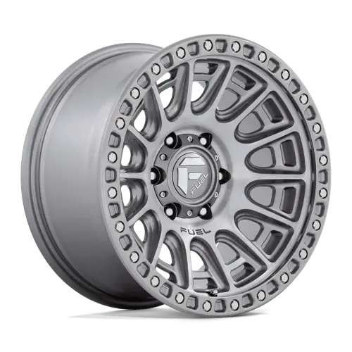Fuel 1Pc D83317858457 D833 17X8.5 6X5.5 Pltnm 25Mm 1
