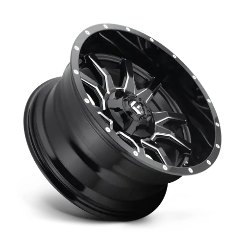 Fuel D627 20X10 Gloss Black Machined Lip Wheel – 8X6.5 Bolt Pattern, -18Mm Offset 1