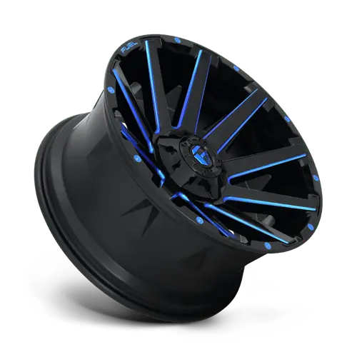 Fuel D644 20X9 Inch Black Gloss Beadlock-Style Wheel – 5X5.5/150 Bolt Pattern, +20Mm Offset 1