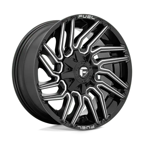 Fuel D77320908250 Maverick Gloss Black/Milled 20X9 Wheel – 8X6.5 Bolt Pattern, +1Mm Offset 1