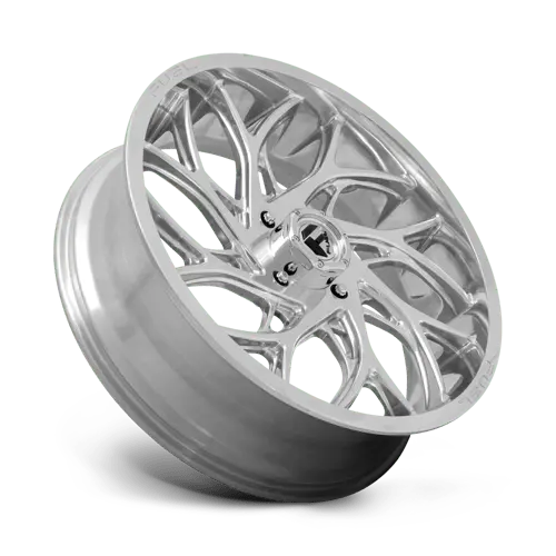 Fuel Utv D2042270A644 Polished 22X7 Inch Off-Road Wheel With 4X137 Bolt Pattern And 13Mm Offset 1
