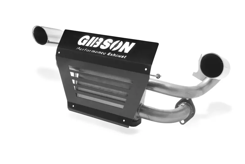 Gibson 98021 Dual Exhaust System For Polaris Utv – Stainless Steel Performance Build 1
