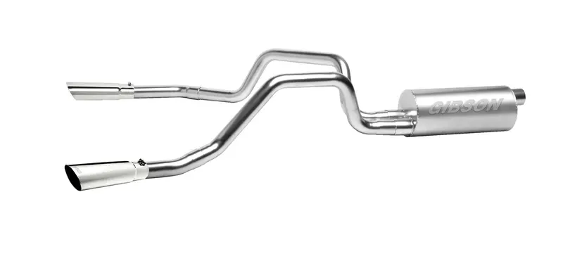 Gibson Performance Stainless Steel Cat-Back Dual Exhaust System – Split Rear Exit 1
