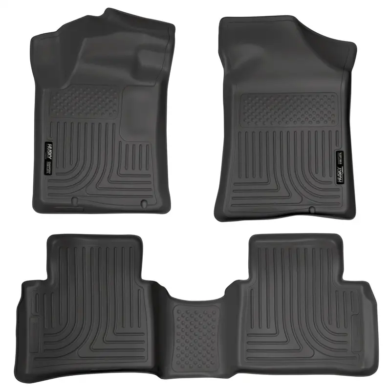 Husky Liners Front & Second-Row Floor Liners – Custom-Fit Model 99641 1