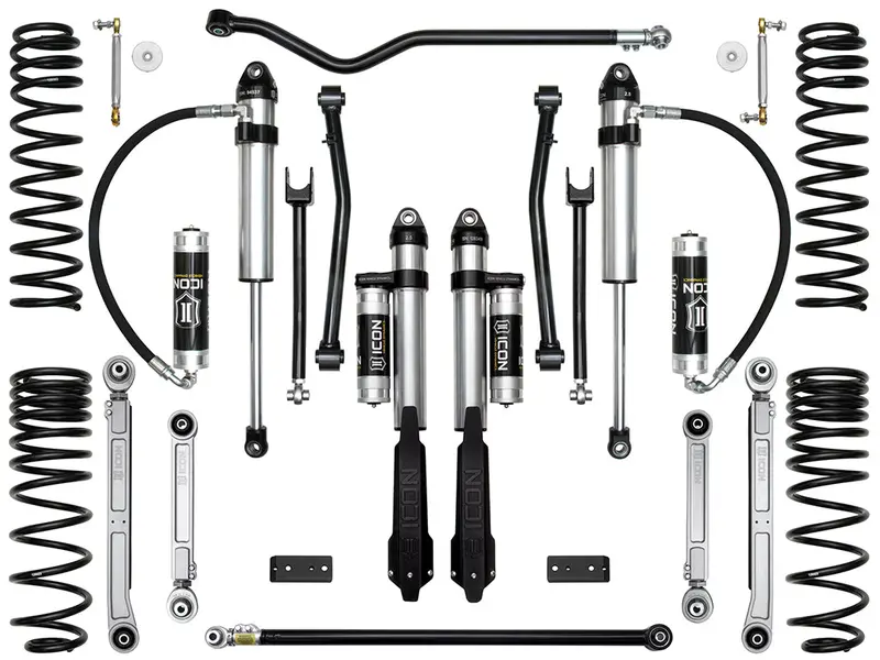 Icon Vehicle Dynamics K22107 Stage 7 Suspension System — 2.5-Inch Lift For 2020+ Jeep Gladiator Jt, Includes Billet Control Links 1