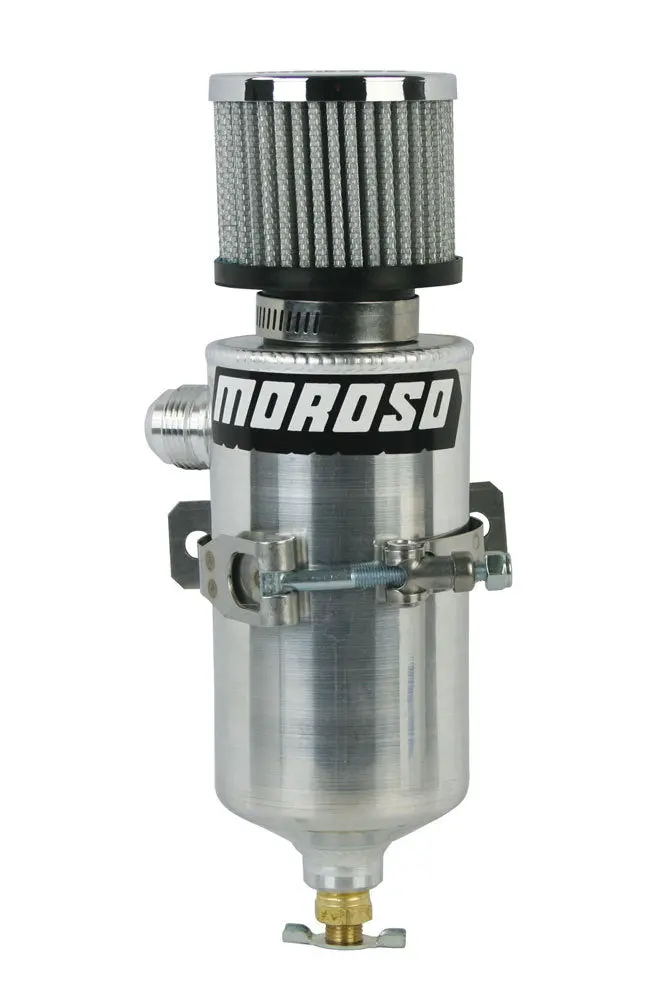 Moroso 85465 Vacuum Pump Breather Tank Assembly 1