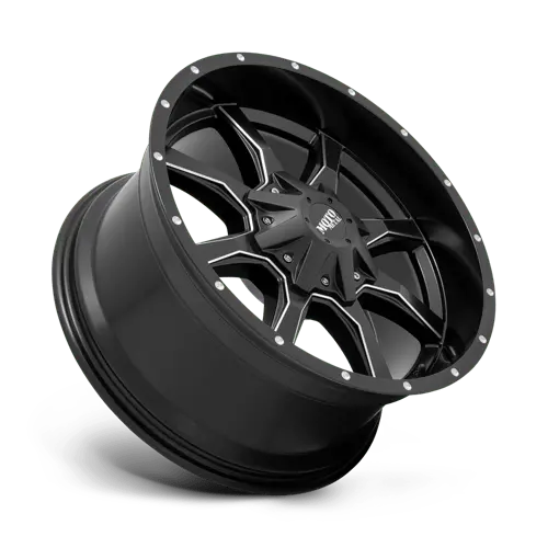 Moto Metal Mo970 18X9 Gloss Black/Milled Wheel – 6X120Mm / 6X5.5 1
