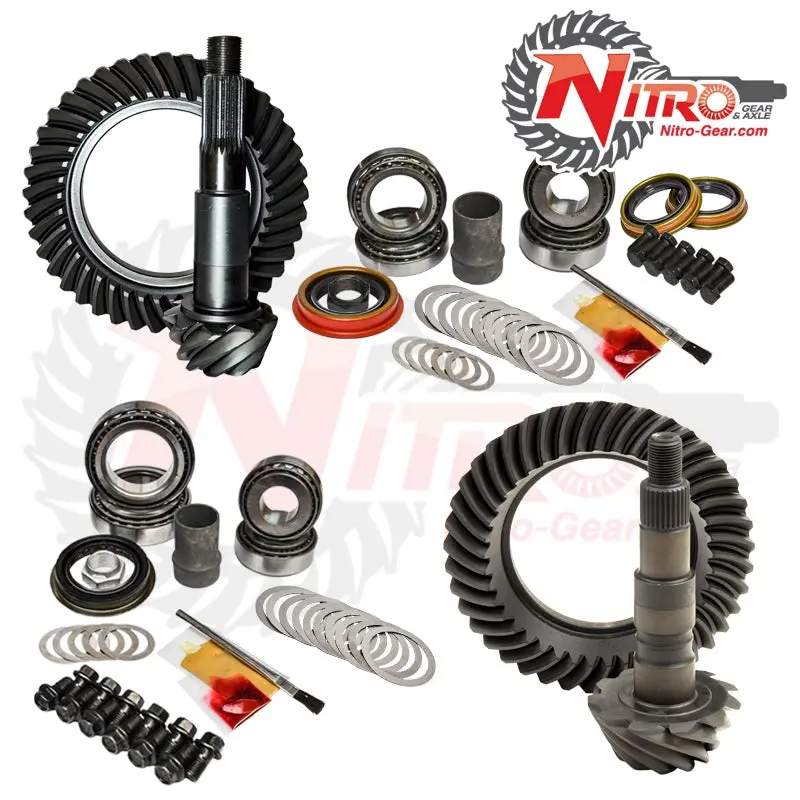Nitro Gear & Axle Gpk15008898-4.56 4.56 Ratio Ring-And-Pinion Kit For '88–'98 Chevy/Gmc K1500 1