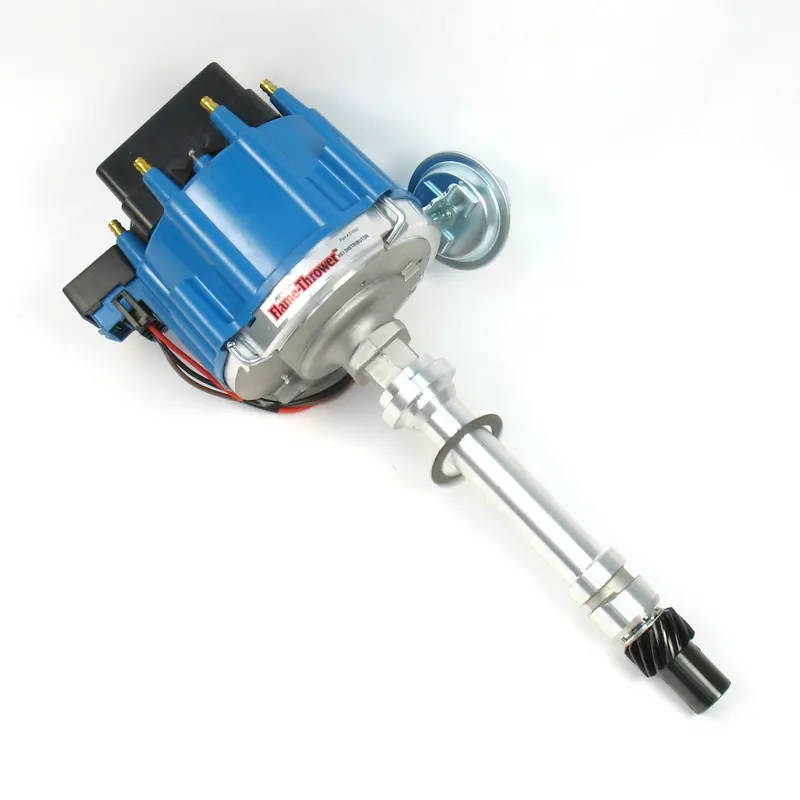 Pertronix D1052 Hei Distributor For Small- And Big-Block Chevy – Blue Polished Cap 1