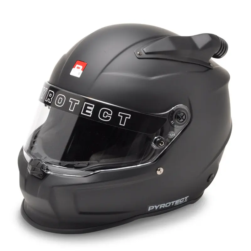 Pyrotect Hb946320 Pro Series Sa2020 Helmet – Flat Black Medium Fit With Mid-Air Ventilation 1