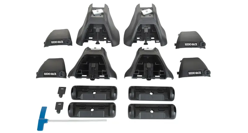 Rhino-Rack Ja0199 Multi-Fit Heavy-Duty Roof Rack System – 2500 Series 1