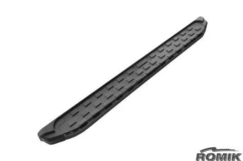 Romik Rec-Tb Anodized Black Running Boards For 2009–Present Dodge Ram Quad Cab 1